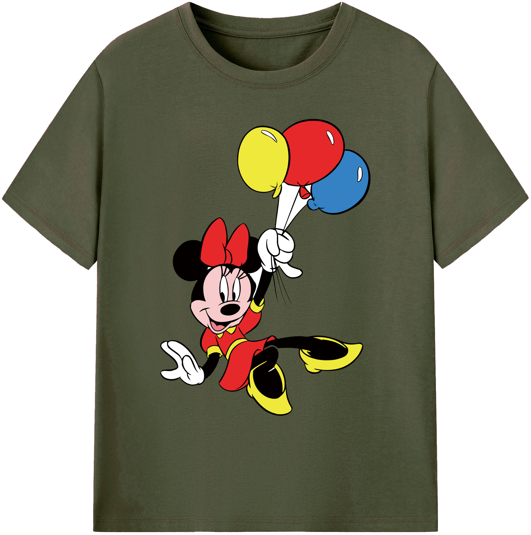 ミッキーマウス Mickey Mouse 綿100％ メンズ半袖Tシャツ｜肌触りやわらか＆通気性